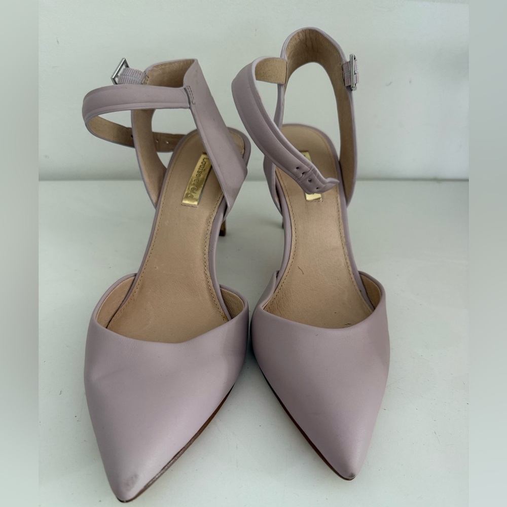 Louise et Cie Kota Ankle Strap Pump Light purple Patent Leather size 7.5